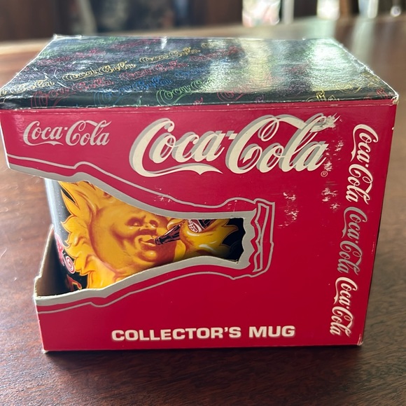 1995 Coca-Cola Collectible Mug NIB - Picture 1 of 5